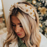Dreamy And Dazzling Embellished Headband In Stone Image - 1
