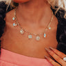 Statement Maker Necklace In Champagne Image - 1
