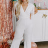 Luxury Excursions Jumpsuit in Ivory Curves Image - 1