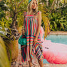 Hit Remix Stripe Midi In Pink Image - 1