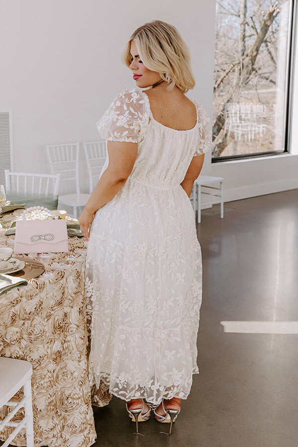 Daydreaming of You Embroidered Midi Curves Image - 5