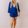 Simply Sweet Romper in Royal Blue Image - 1