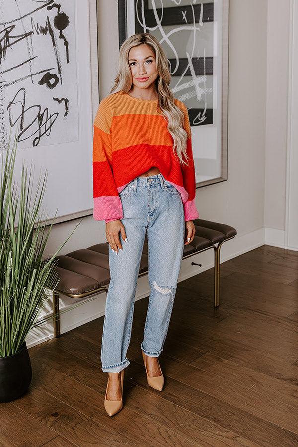 Spring Breeze Stripe Sweater Image - 1