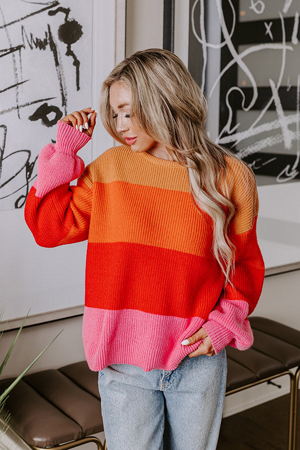 Spring Breeze Stripe Sweater Image - 3