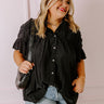 Summer Breeze Shift Top in Black Curves Image - 1