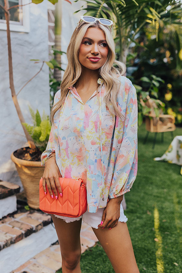 Cityscape Splendor Shift Top in Pink – Impressions Online Boutique