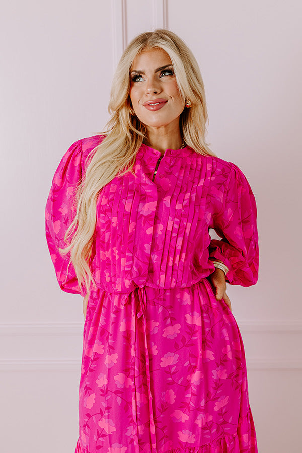 Floral Fields Midi Curves Image - 4