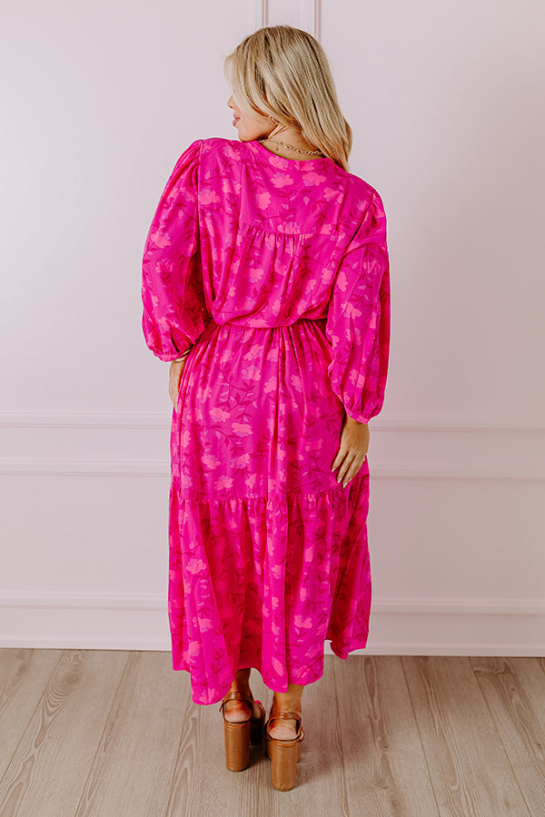 Floral Fields Midi Curves Image - 3