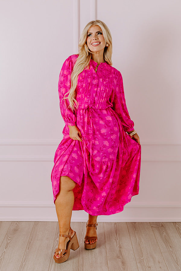 Floral Fields Midi Curves Image - 1