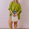Luxe Lane Shift Top In Lime Curves Image - 1