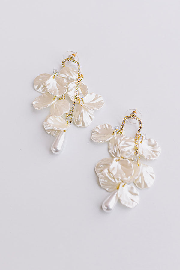 Champagne By The Sea Earrings