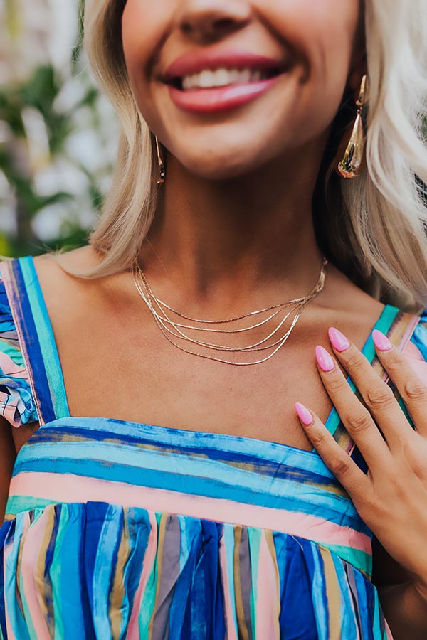 Timeless Classic Layered Necklace Image - 1