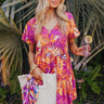 St. Barts Brunch Floral Mini Dress Image - 1