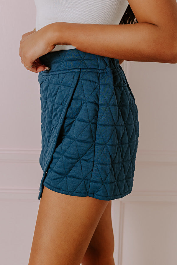 Jetting Around Quilted Skort Image - 5