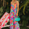 Tulum Dreaming Jumpsuit in Turquoise Image - 1