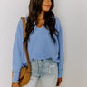 Boardwalk Babe Shift Top in Sky Blue Image - 1