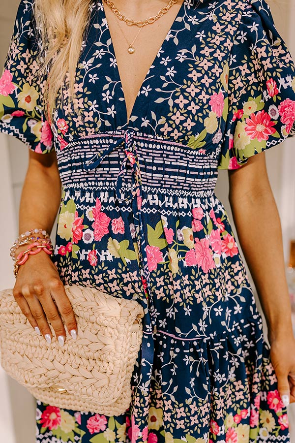 THE SUNDAY STROLL MIDI DRESS—FLASAH SALE