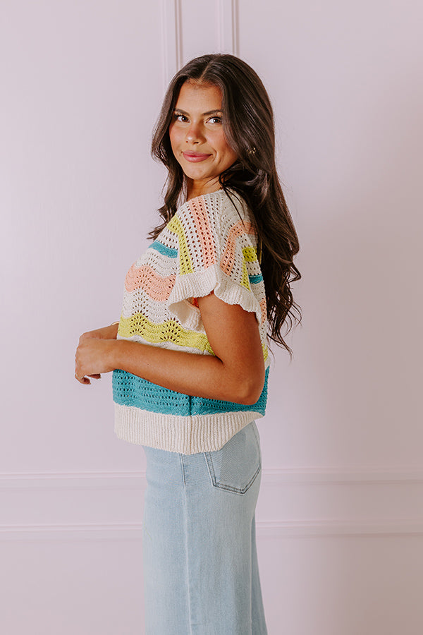 Stay In The Journey Knit Top Image - 3
