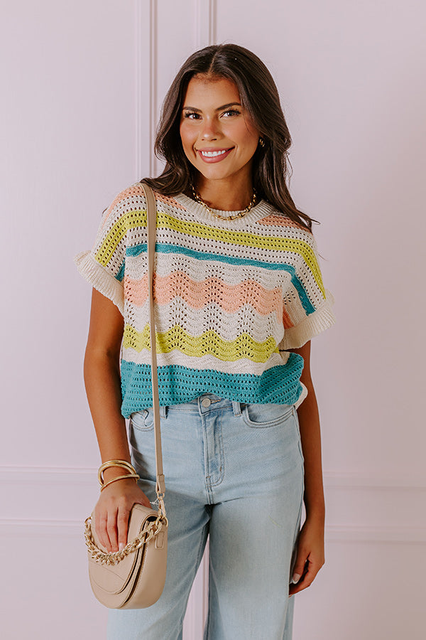 Stay In The Journey Knit Top