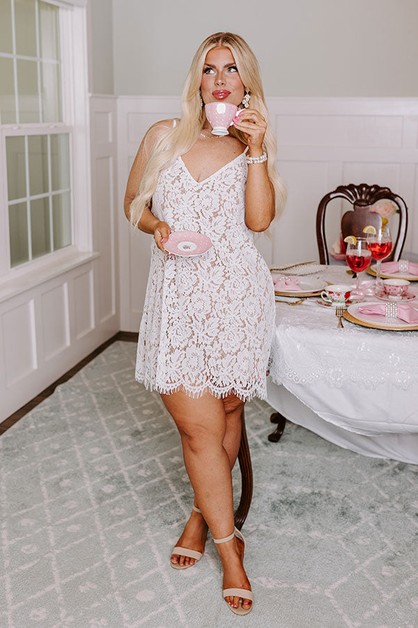 True Love And Lace Mini Dress Curves Image - 5