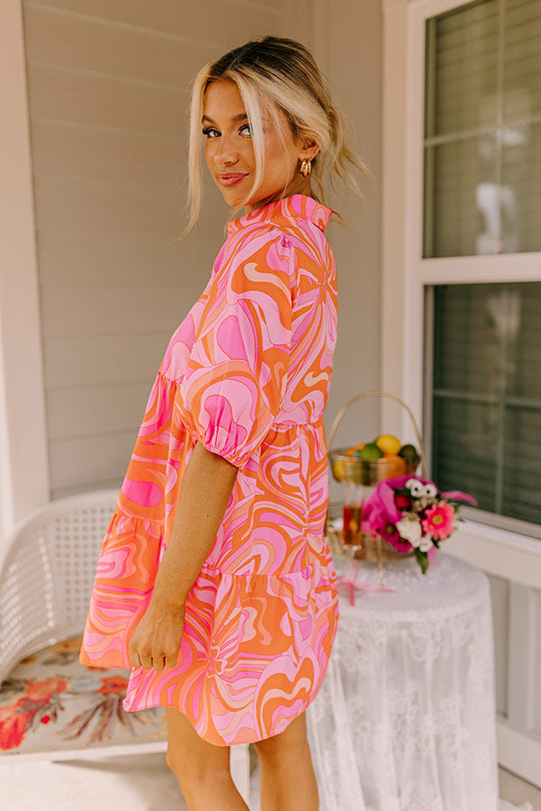 Summer Mirage Mini Dress Image - 5