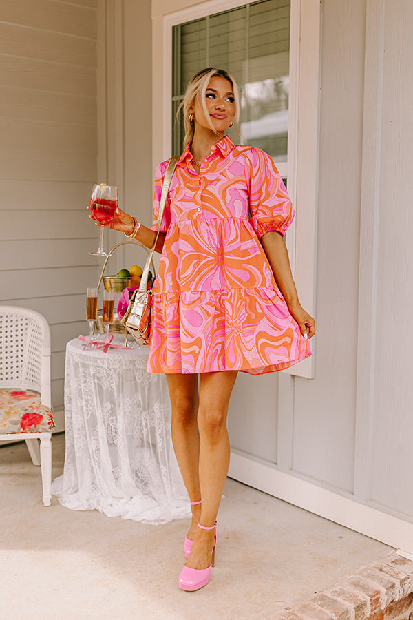 Summer Mirage Mini Dress Image - 1