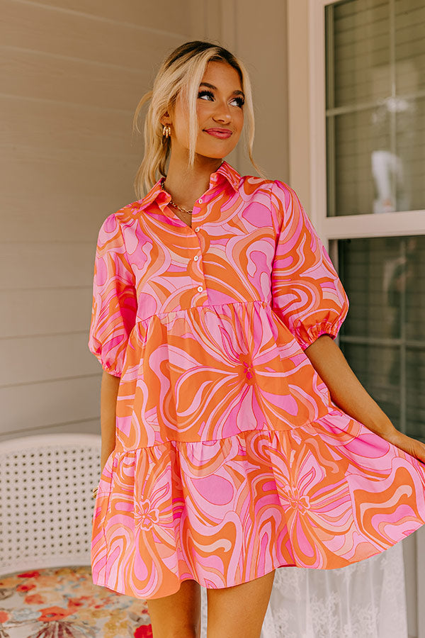 Summer Mirage Mini Dress Image - 2