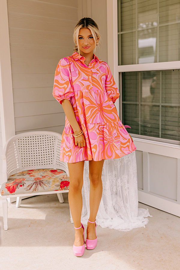 Summer Mirage Mini Dress Image - 3