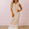 Skyline Soiree Ribbed Midi Image - 1