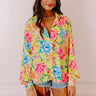 Summer Mirage Floral Button Up Image - 1