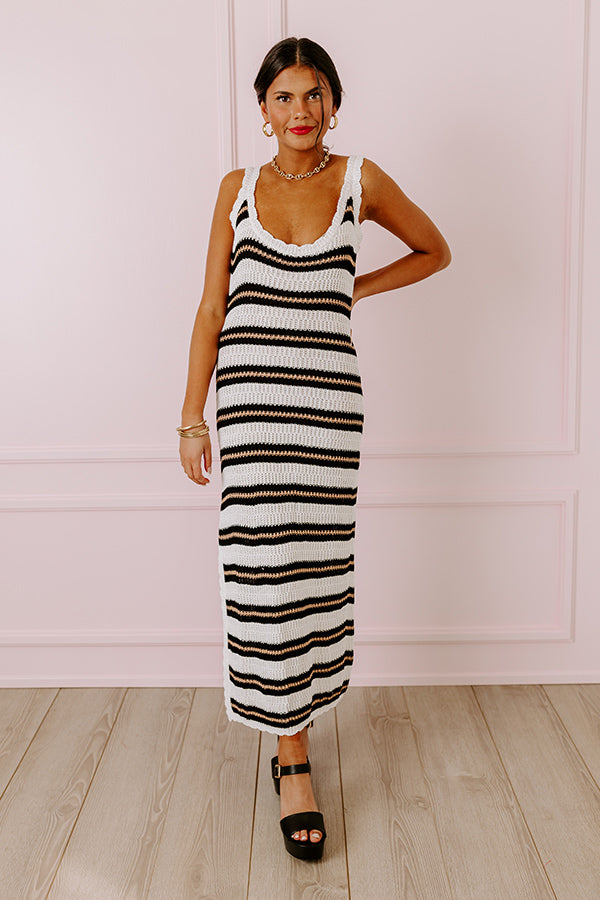 Sunkissed Shores Knit Midi Image - 3