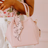 Boarding First Class Faux Leather Purse In Light Pink Image - 1