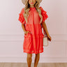 Sunny Stroll Ruffle Mini Dress Image - 1