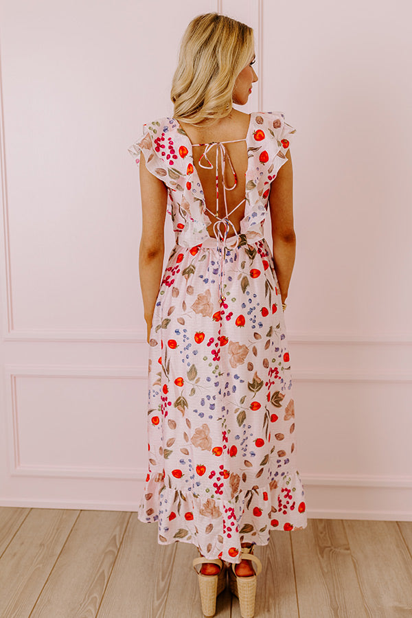 Picnic Date Ruffle Maxi Image - 3