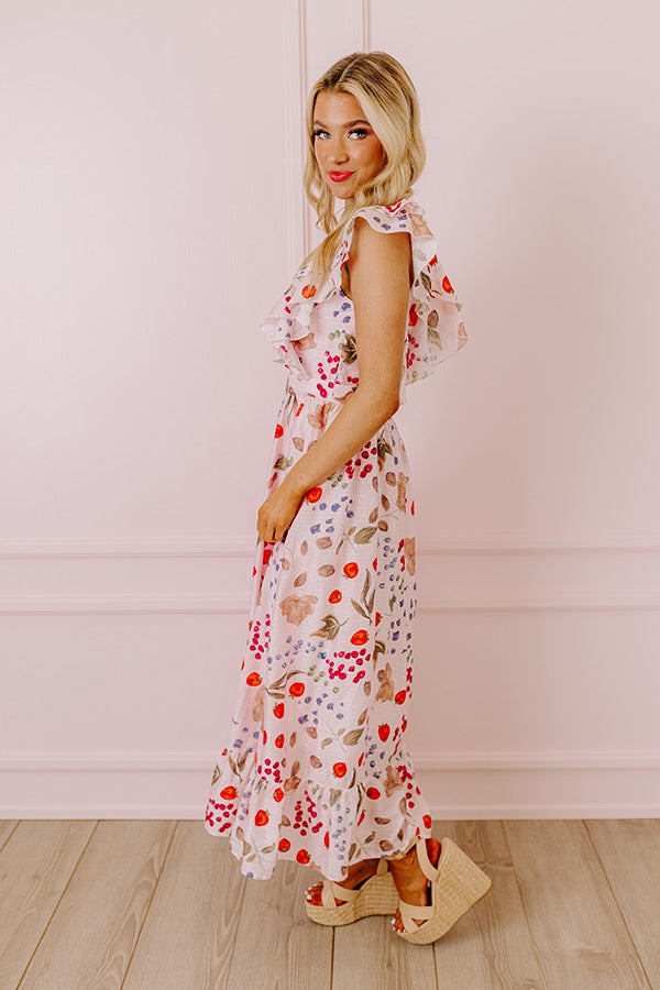 Picnic Date Ruffle Maxi Image - 5