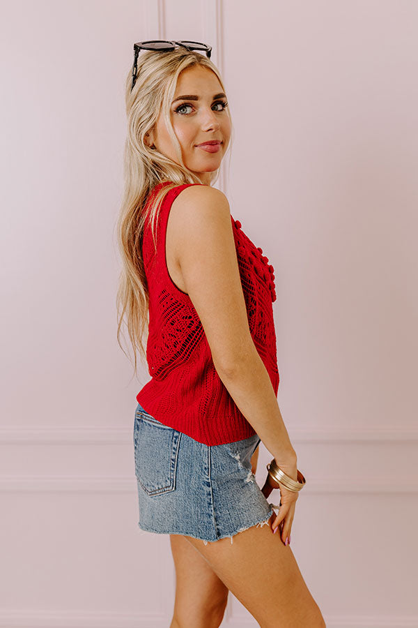 Brunch In Bali Knit Top Image - 3