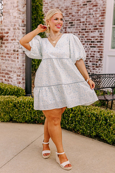 Small Town Romance Babydoll Dress Curves main image 1